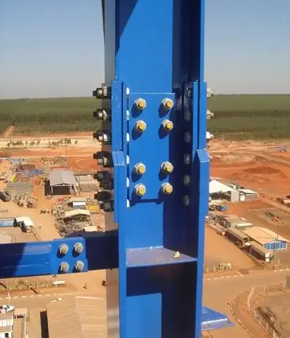 Detalhamento de estrutura metálica — RG Projetos