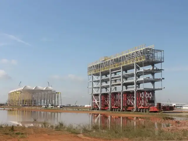 Detalhamento de estrutura metálica — RG Projetos