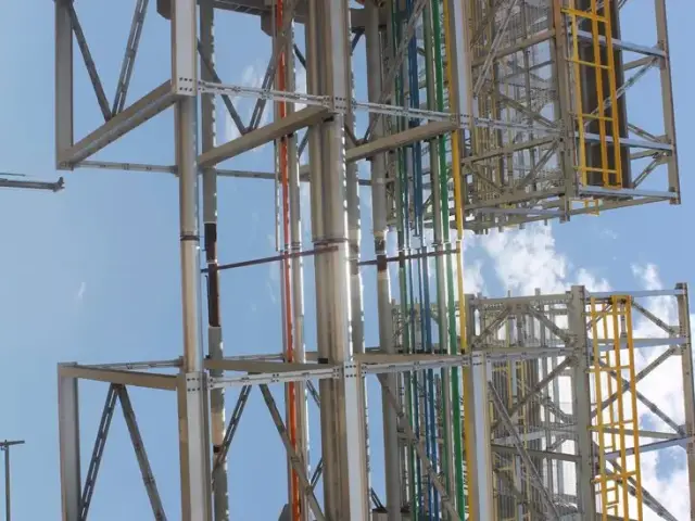 Detalhamento de estrutura metálica — RG Projetos